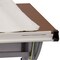 Emma and Oliver Adjustable Drawing and Drafting Table with Pewter Frame